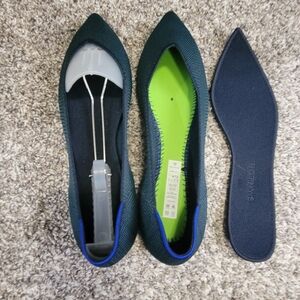 Rothy's Women's Green Flats